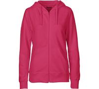 Neutral Damen Bio Kapuzen Sweatjacke O83301 pink M