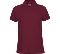 Neutral Bio-Damen-Poloshirt, 235 g/m² bordeaux, Gr. XS