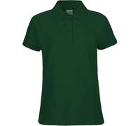 Neutral Damen Bio Piqué Polo O22980 bottle green L