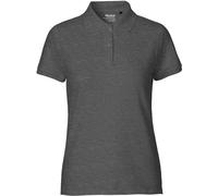 Neutral - Ladies` Classic Polo Dark Heather - Gr. - M
