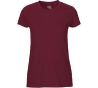 Neutral Certified Responsibility Damen Fitted T-Shirt 3FREUNDE Bordeaux L