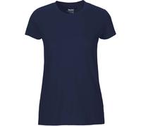 Neutral Bio-Damen-T-Shirt mit Rundhalsausschnitt dunkelblau, Gr. XL