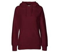 Neutral® Damen College Hoodie Hoody Kapuzenpullover Kapuzenpulli Bordeaux M