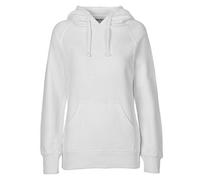 Neutral® Damen College Hoodie Hoody Kapuzenpullover Kapuzenpulli Weiß XL