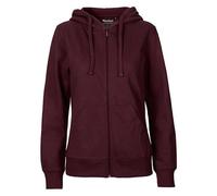 Neutral® Damen College Hoodie Zoodie Hoody Kapuzenjacke Sweatjacke Ladies only Bordeaux M
