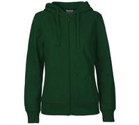 Neutral® Damen College Hoodie Zoodie Hoody Kapuzenjacke Sweatjacke Ladies only Bottle Green XS