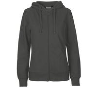 Neutral® Damen College Hoodie Zoodie Hoody Kapuzenjacke Sweatjacke Ladies only Charcoal L