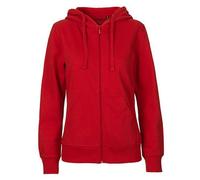 NEUTRAL LADIES HOODIE WITH ZIP XL RED
