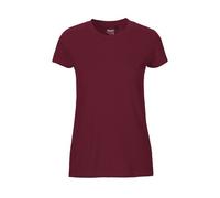 Neutral® Damen Ladies Fit T-Shirt von Neutral Bio Baumwolle Bordeaux S