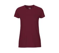 Neutral® Damen Ladies Fit T-Shirt von Neutral Bio Baumwolle Bordeaux XS