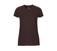 Neutral® Damen Ladies Fit T-Shirt von Neutral Bio Baumwolle Brown XS