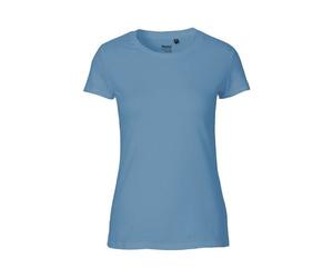 Neutral® Damen Ladies Fit T-Shirt von Neutral Bio Baumwolle Dusty Indigo M