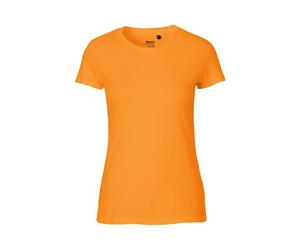 Neutral® Damen Ladies Fit T-Shirt von Neutral Bio Baumwolle Okay Orange S