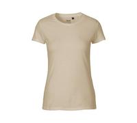 Neutral® Damen Ladies Fit T-Shirt von Neutral Bio Baumwolle Sand M