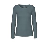 Neutral Langärmeliges Damen T-Shirt aus Bio-Fairtrade-Baumwolle - Teal | 2XL