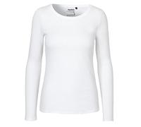 Neutral Damen Longsleeve aus 100% Bio- und Fairtrade-Baumwolle | Nachhaltig, Bequem und Vielseitig | Perfekt für Freizeit und Alltag | Weiß, XL