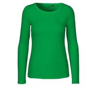 Neutral Damen Langarm-T-Shirt NE81050 Bio-Fairtrade-Baumwolle Grün XS