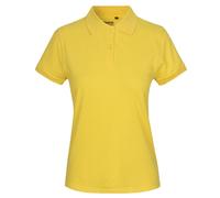 Neutral Damen Poloshirt Classic aus Bio-Fairtrade-Baumwolle - Gelb | L