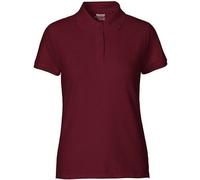 Neutral® Damen Poloshirt Pique Polo von Neutral Bordeaux M