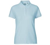 Neutral® Damen Poloshirt Pique Polo von Neutral Hellblau L