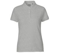 Neutral® Damen Poloshirt Pique Polo von Neutral Sports Grey 2XL