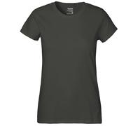 Neutral Damen T-Shirt Classic aus Bio-Fairtrade-Baumwolle - Kohle | XS