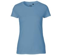 Neutral Damen T-Shirt Fit aus Bio-Fairtrade-Baumwolle - Dusty indigo | M