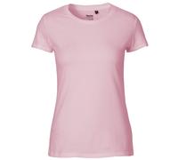 Neutral Damen T-Shirt Fit aus Bio-Fairtrade-Baumwolle - Hellrosa | S