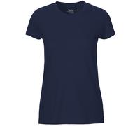 Neutral Bio-Damen-T-Shirt mit Rundhalsausschnitt dunkelblau, Gr. L