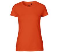 Neutral Damen T-Shirt Fit aus Bio-Fairtrade-Baumwolle - Orange | 2XL