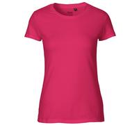 Neutral Damen T-Shirt Fit aus Bio-Fairtrade-Baumwolle - Rosa | XS