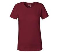 Ladies Interlock T-Shirt, Größe:M, Farbe:Bordeaux