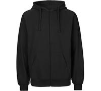 Neutral - Herren Sweatjacke 'Zip Hoodie' / Black, 4XL