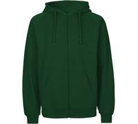 Neutral Herren Bio Kapuzen Sweatjacke O63301 bottle green L