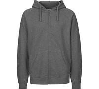 Neutral Certified Responsibility – Herren Zip-Hoodie Dunkelgrau Melange 3XL