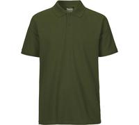 Neutral Herren Poloshirt Classic Piqué Bio-Fairtrade-Baumwolle Military 2XL