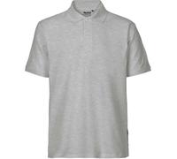 Neutral Bio-Herren-Poloshirt, 235 g/m² grau, Gr. XXL