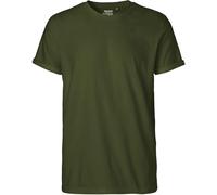 NE60012 Neutral Herren Rollärmel T-Shirt Military L