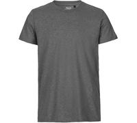 Neutral Bio-Herren-T-Shirt mit Rundhalsausschnitt dunkelgrau, Gr. L