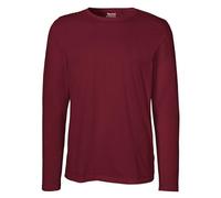 Neutral® Herren Langarm T-Shirt von Neutral Bio Baumwolle Bordeaux 2XL