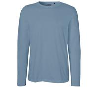 Neutral® Herren Langarm T-Shirt von Neutral Bio Baumwolle Dusty Indigo S