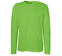 Neutral Herren Langarm-T-Shirt NE61050 Bio-Fairtrade-Baumwolle Limette S