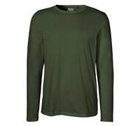 Neutral® Herren Langarm T-Shirt von Neutral Bio Baumwolle Oliv 3XL