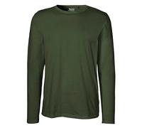 Neutral® Herren Langarm T-Shirt von Neutral Bio Baumwolle Oliv XL