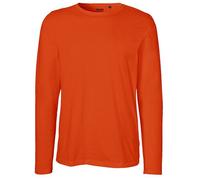Neutral Herren T-Shirt langarm O61050 orange XL