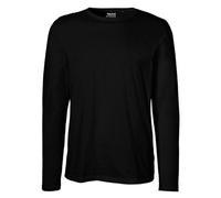 Neutral® Herren Langarm T-Shirt von Neutral Bio Baumwolle Schwarz S