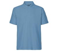 Neutral Herren Poloshirt Classic aus Bio-Fairtrade-Baumwolle - Dusty indigo | XS