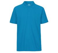Neutral Herren Poloshirt Classic aus Bio-Fairtrade-Baumwolle - Saphirblau | XL