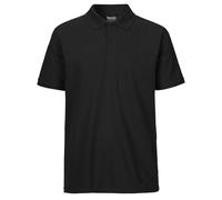 Neutral Herren Poloshirt Classic aus Bio-Fairtrade-Baumwolle - Schwarz | 4XL