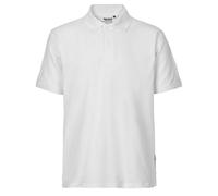 Neutral Herren Poloshirt Classic aus Bio-Fairtrade-Baumwolle - Weiß | L